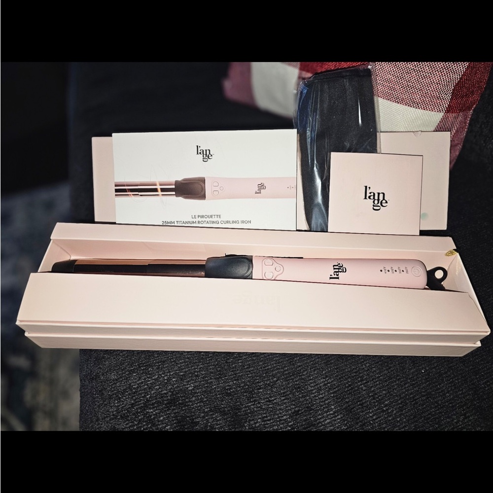 Lange Pink Hair Straightener